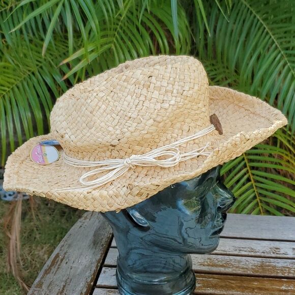 Tropical Trends Straw Hat NWT - Picture 2 of 7